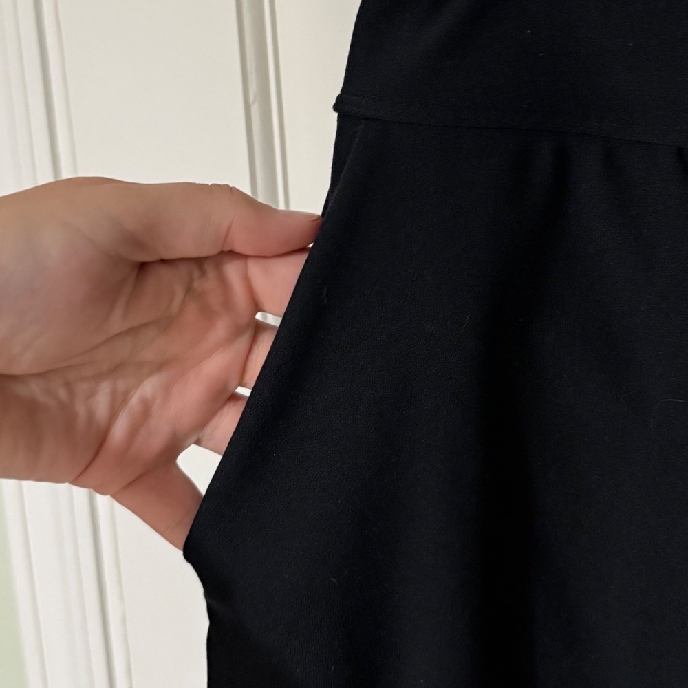Nike Golf Dri-FIT Black Skort Women Large Athletic Tennis Skirt with Shorts - Picture 5 of 6